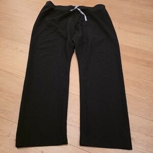 Figs Technical Collection Livingston Scrub Pants Size XXL Black Nurse Medical